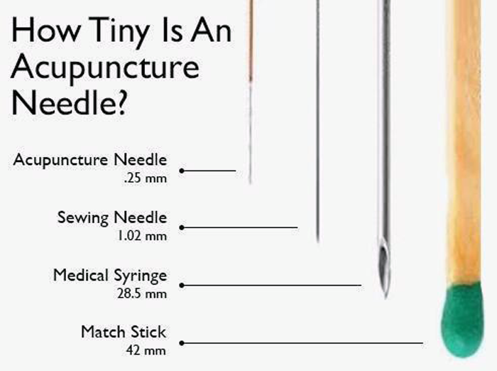 Size of a Needle